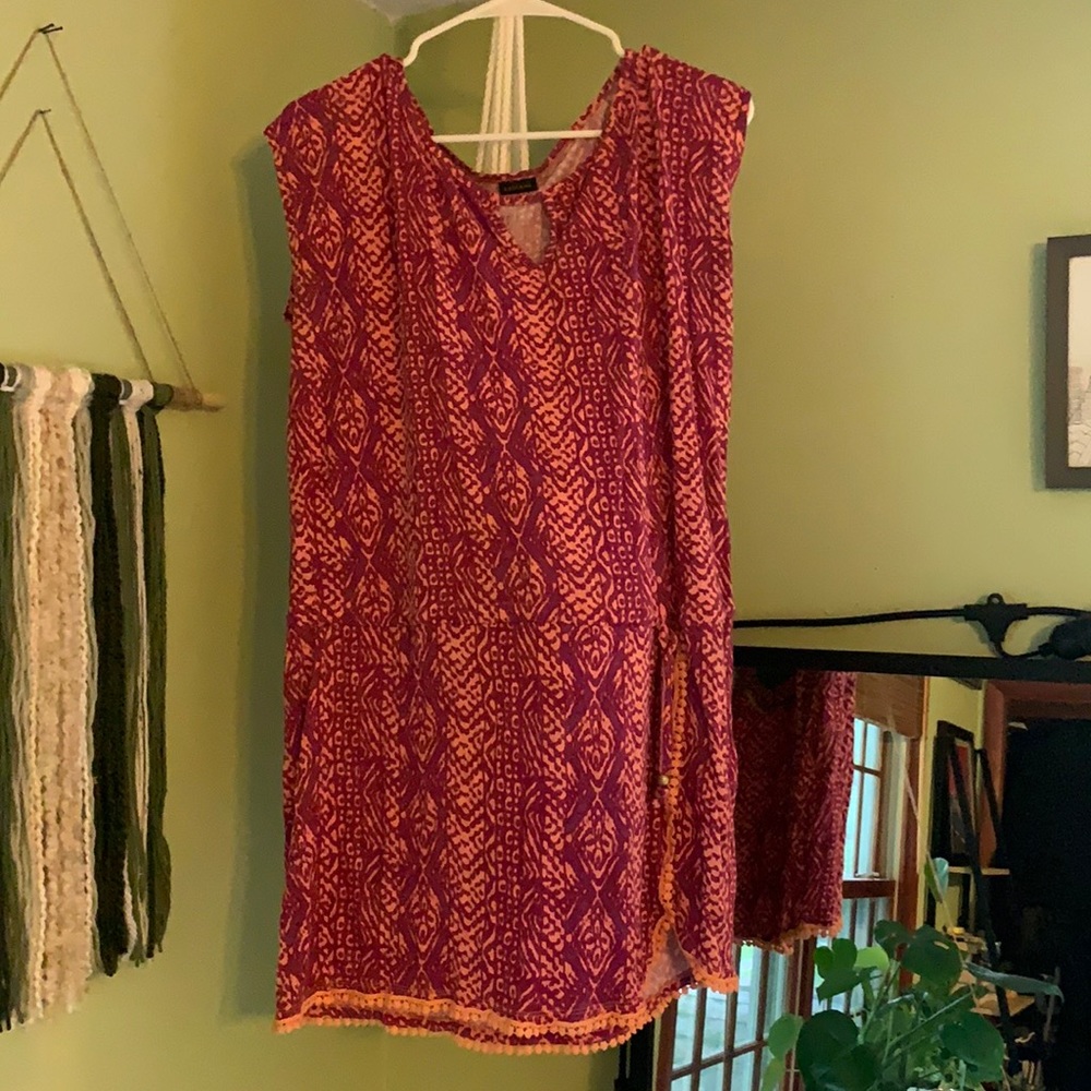 Purple and pink romper size 12